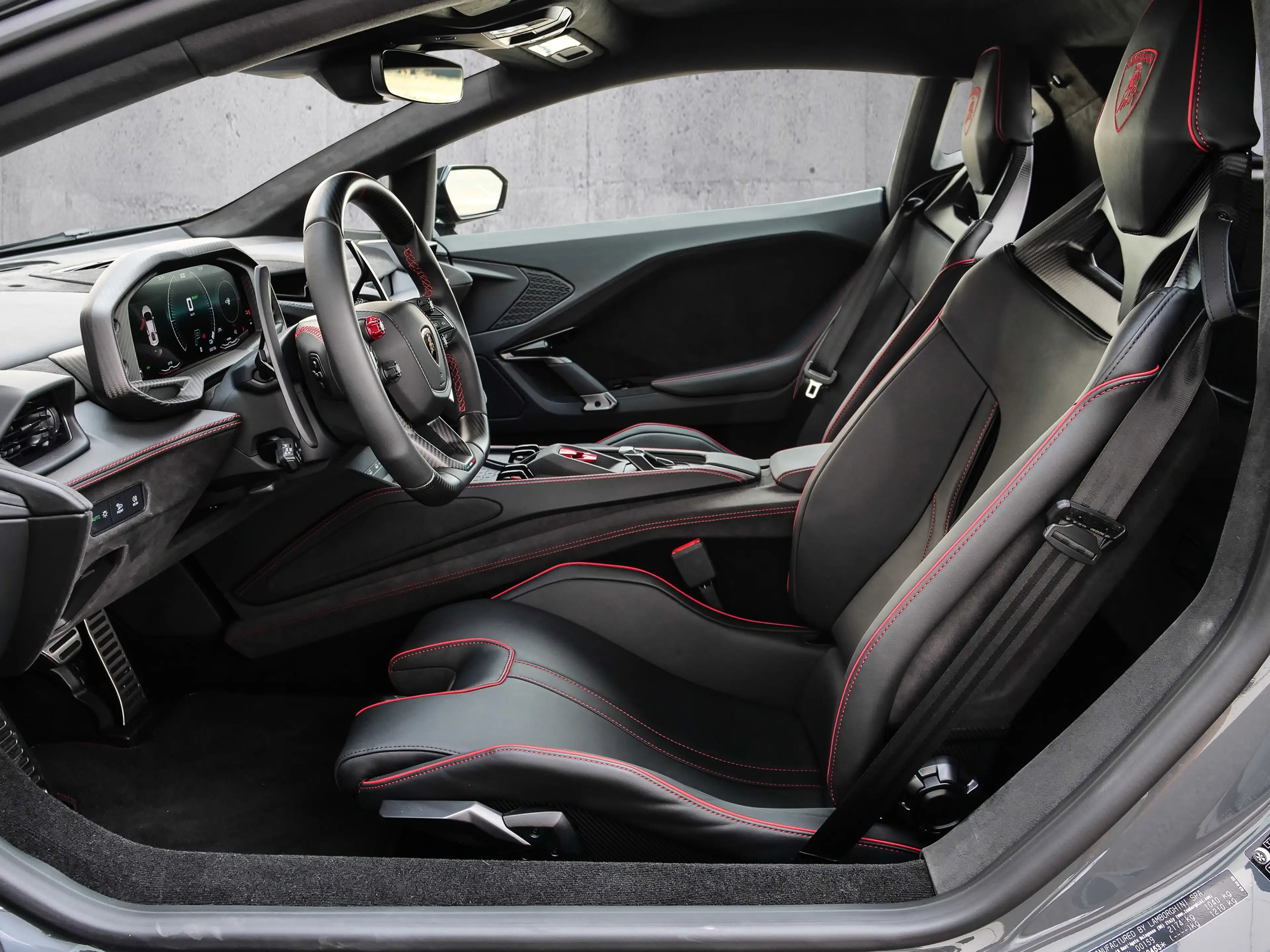 Lamborghini Temerario Grigio Telesto, Sport Seats — photo 8
