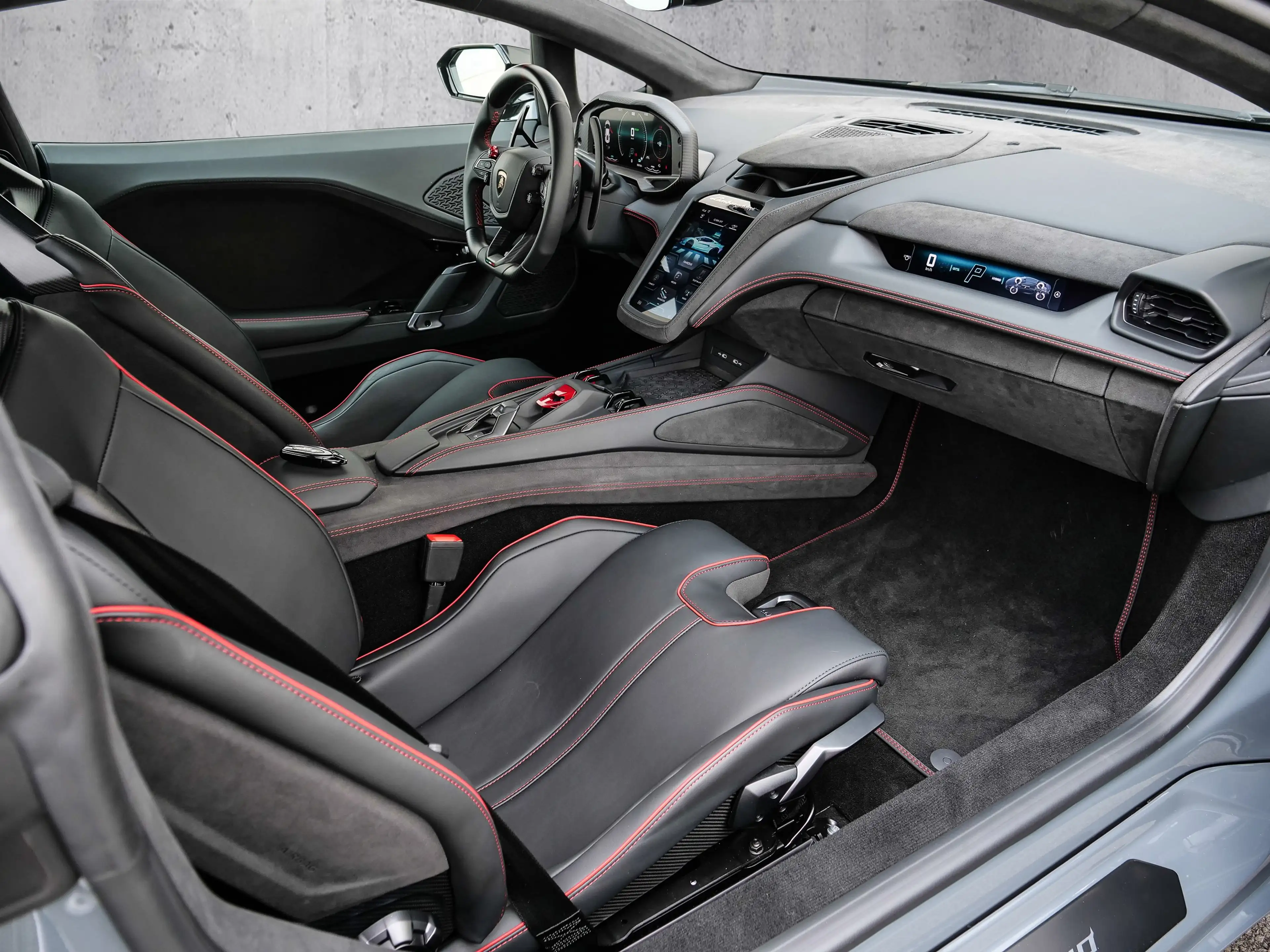 Lamborghini Temerario Grigio Telesto, Sport Seats — photo 14