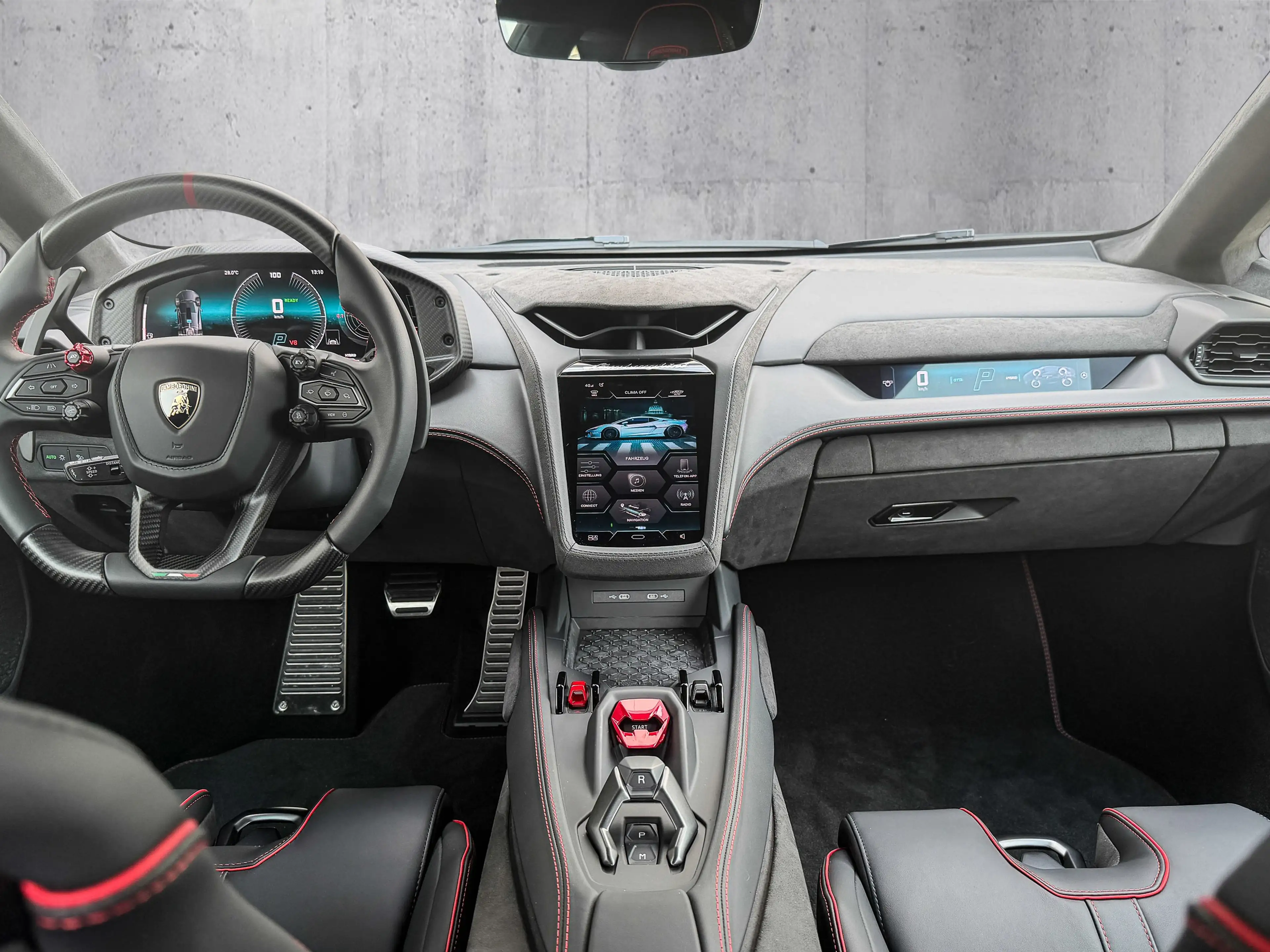 Lamborghini Temerario Grigio Telesto, Sport Seats — photo 7