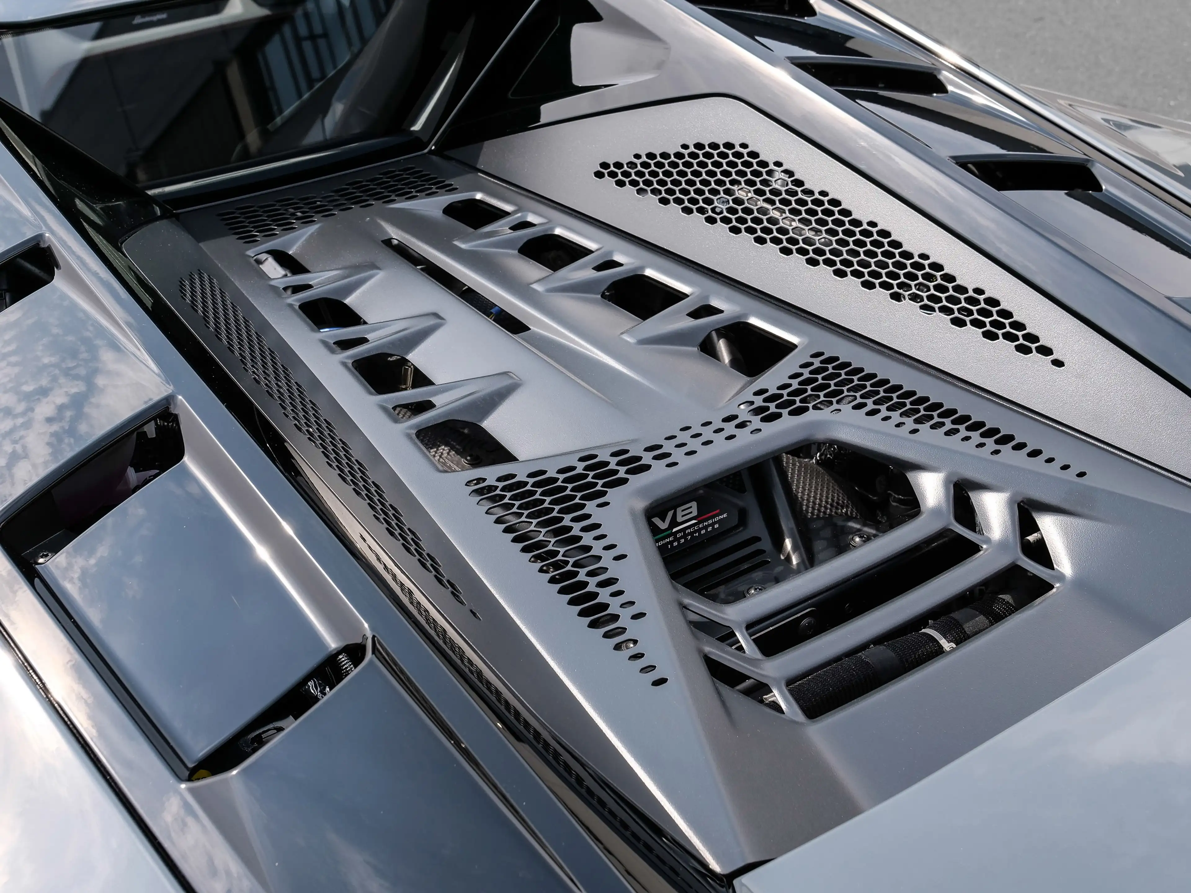 Lamborghini Temerario Grigio Telesto, Sport Seats — photo 10