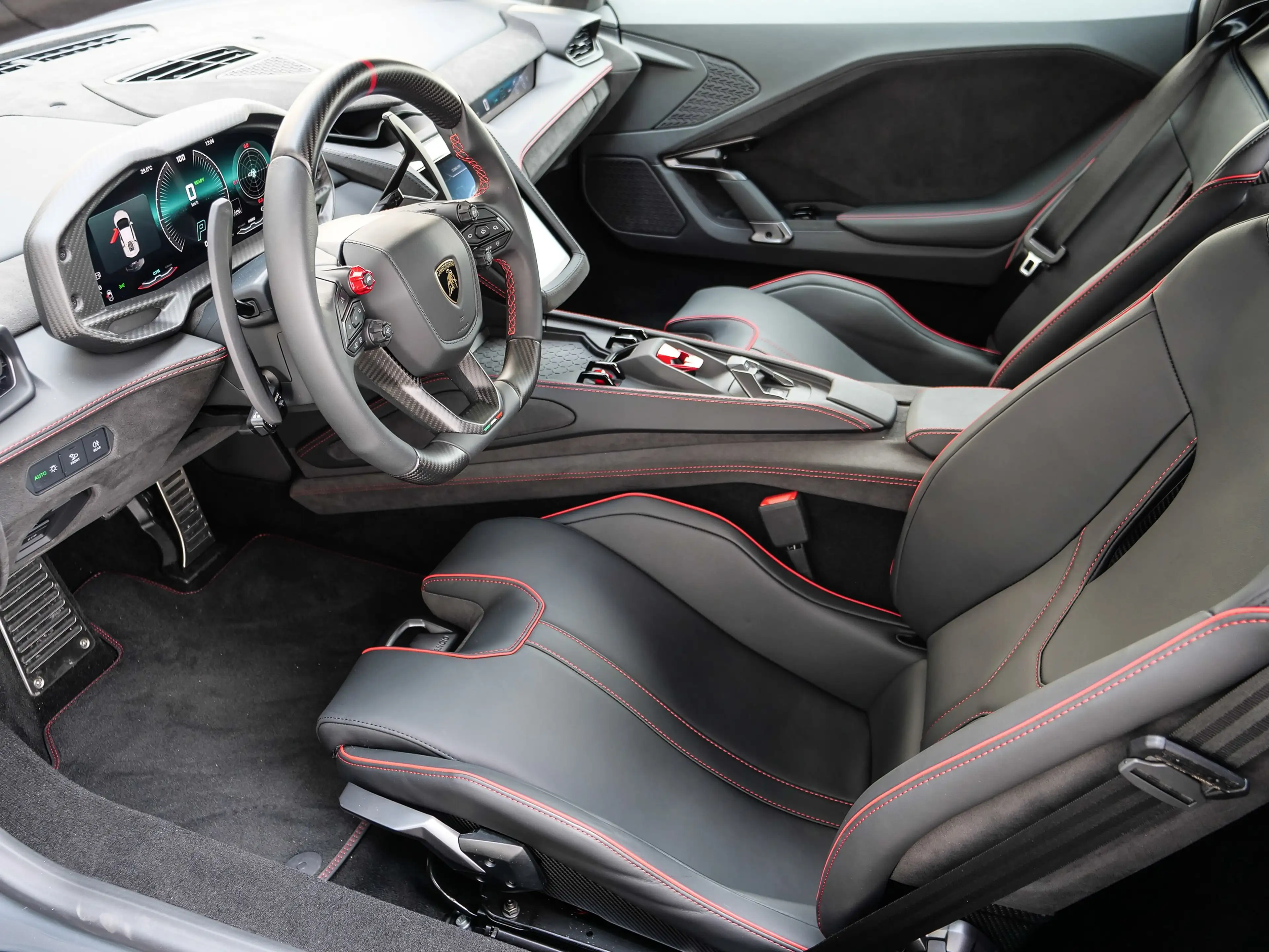 Lamborghini Temerario Grigio Telesto, Sport Seats — photo 12