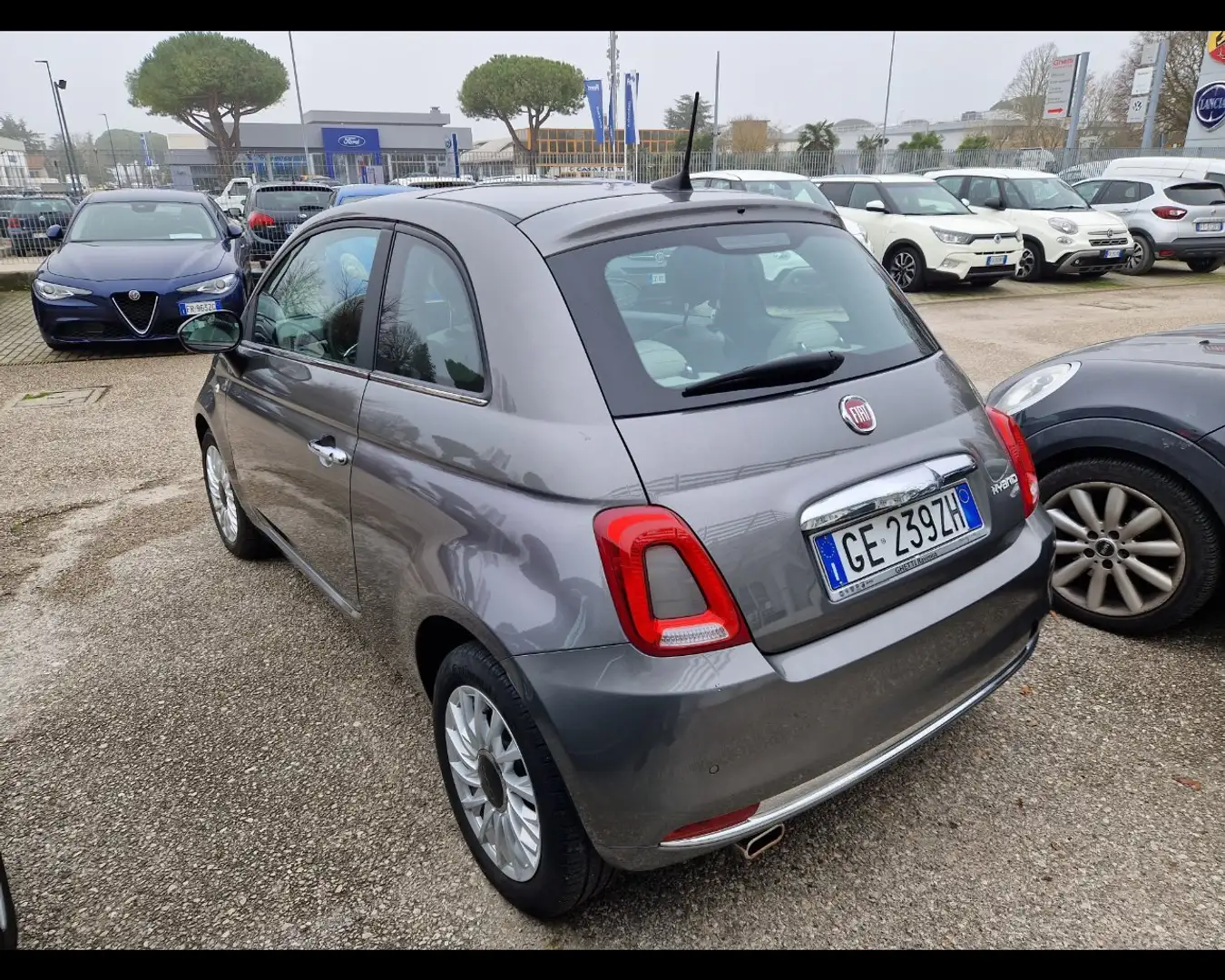 Fiat 500 1.0 Hybrid Dolcevita Web Edition Grigio - 2
