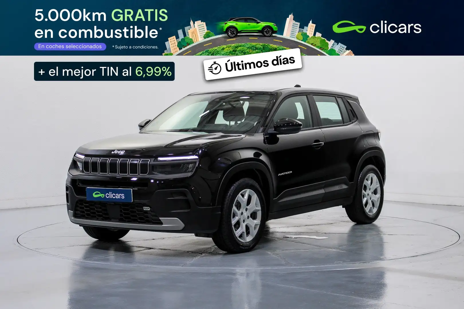 Jeep Avenger 1.2 Altitude 74KW Negro - 1