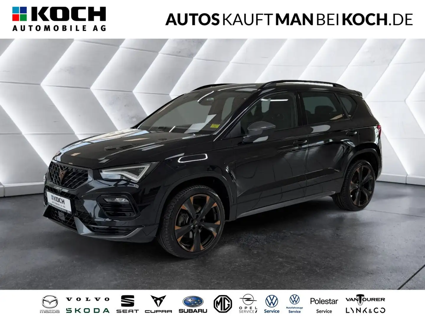CUPRA Ateca 1.5 TSI DSG LED NAVI SHZ ACC AHK Zwart - 1