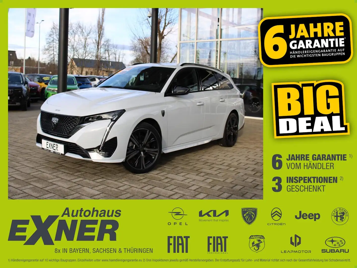 Peugeot 308 SW GT Hybrid Sitzheizung, Lenkradheizung Weiß - 1