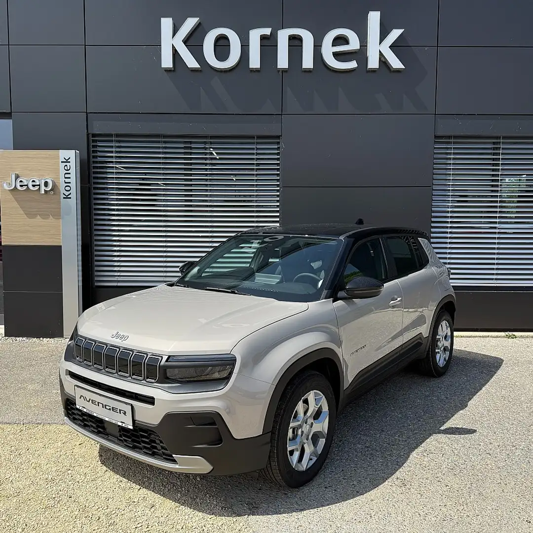 Jeep Avenger 1.2 GSE T3 Altitude inklusive Winterpaket, Info... Beige - 1