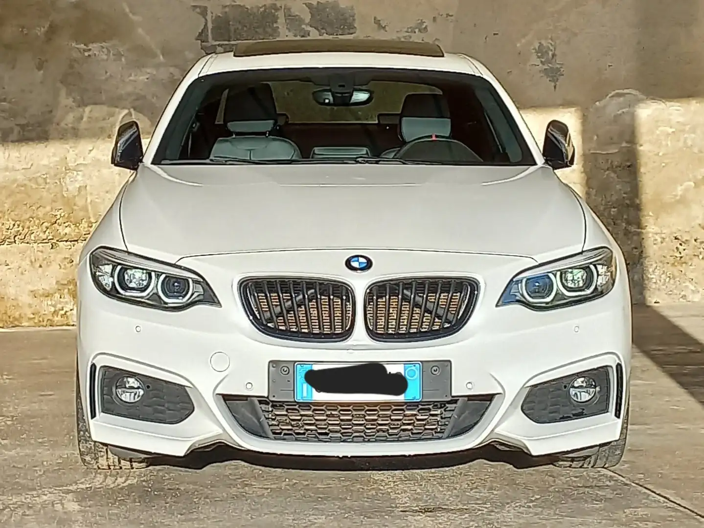 BMW 218 Serie 2 F22 Coupe 218d Coupe Msport 150cv my18 Bianco - 2