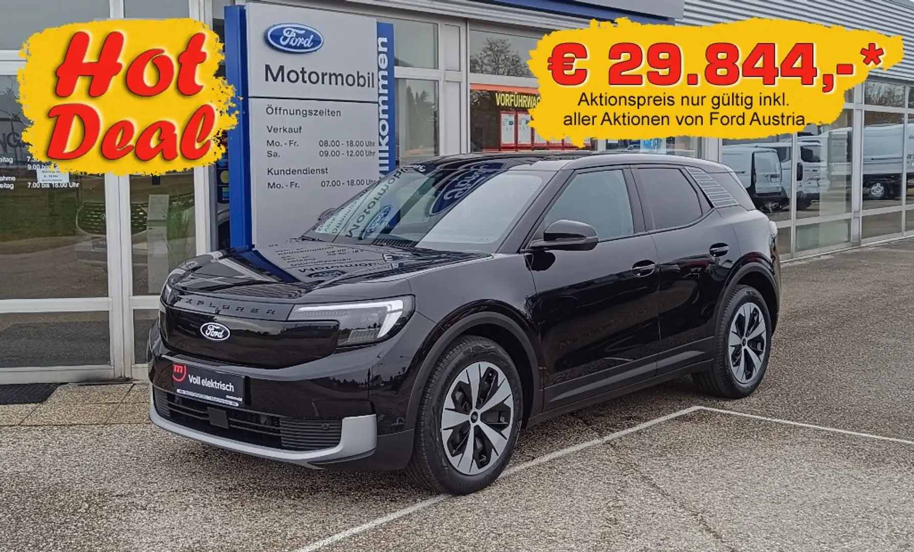 Ford Explorer Elektro 52kWh Noir - 1