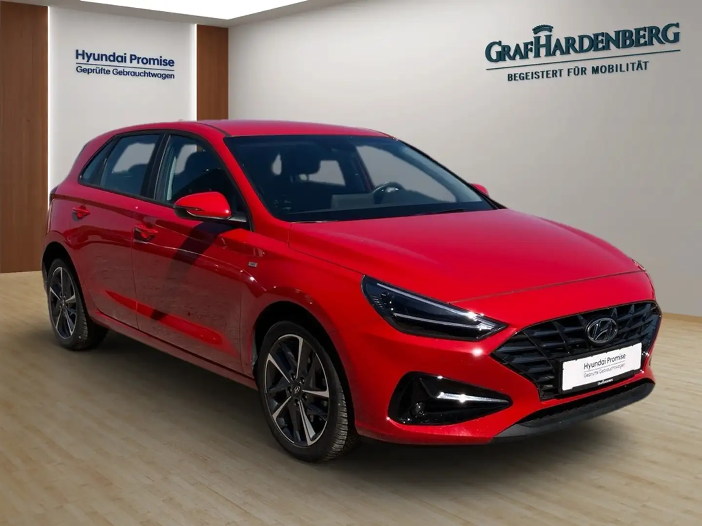 Hyundai i30 1.0 T-GDI AT Trend 48V LED-Paket Rood - 2