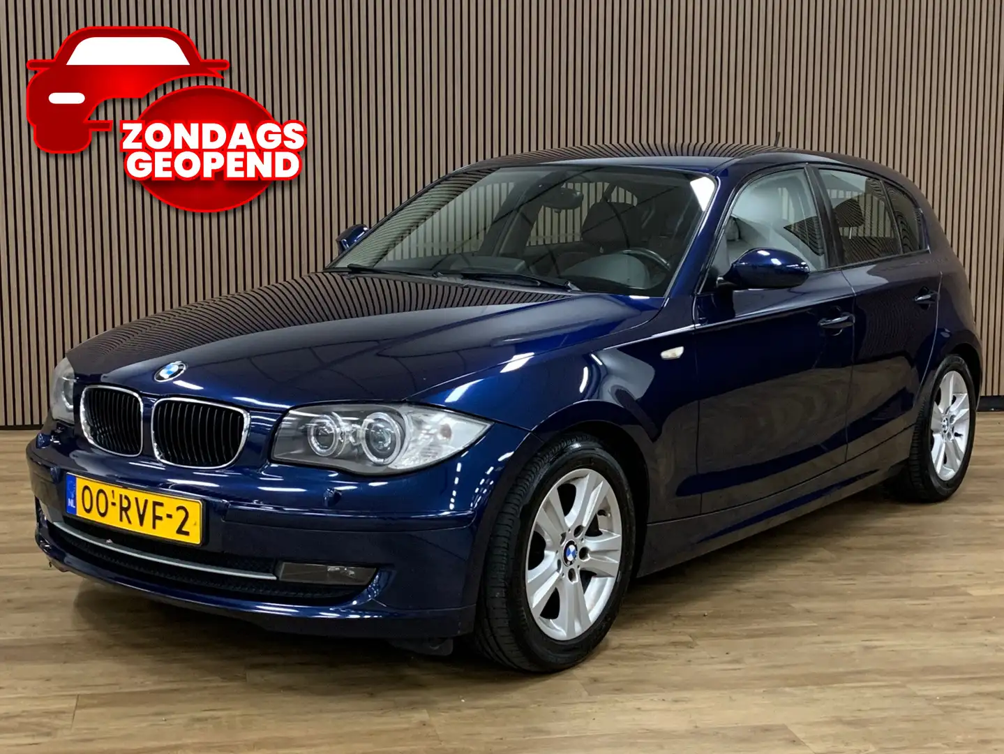 BMW 118 1-serie 118i EffDyn Business Line Ultimate Edition Bleu - 1