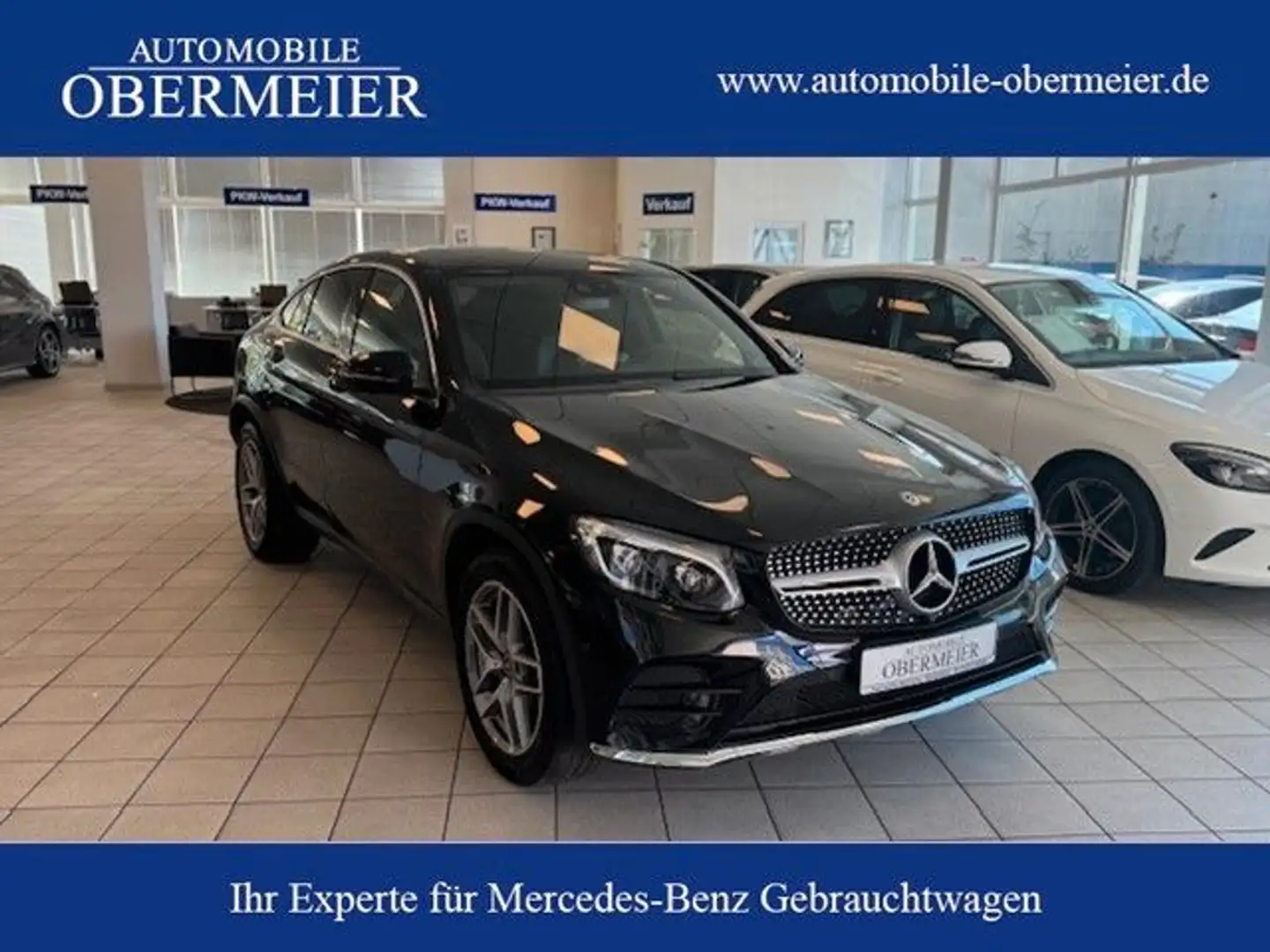 Mercedes-Benz GLC 250 AMG Coupé 4M 9G-Tr. SHD AHK 360° Comand Noir - 1
