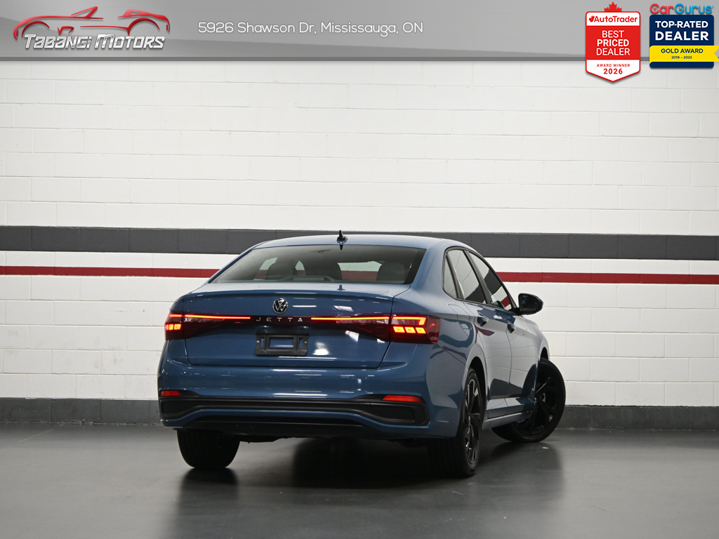 2025 Volkswagen Jetta Comfortline SPORT Leather Sunroof Adaptive Cruise