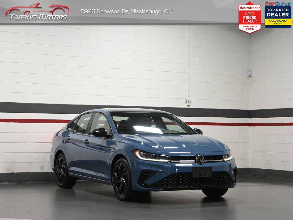 2025 Volkswagen Jetta Comfortline SPORT Leather Sunroof Adaptive Cruise