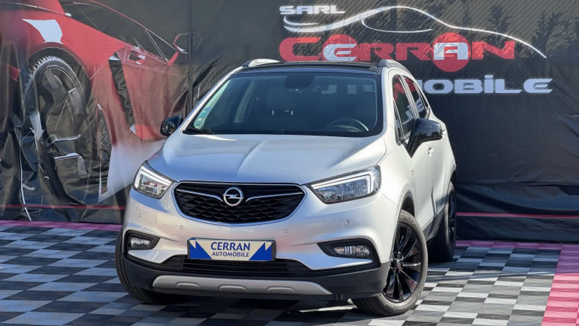 Opel Mokka X 1.6 D 136 BLACK EDITION 4X2 EURO6D-T Gris - 1