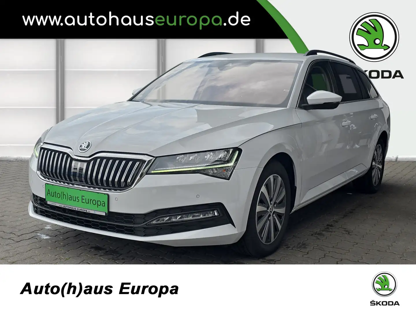 Skoda Superb Combi 2.0 TDI DSG Ambition ACC Virt.Cockpit Navi K Bianco - 1