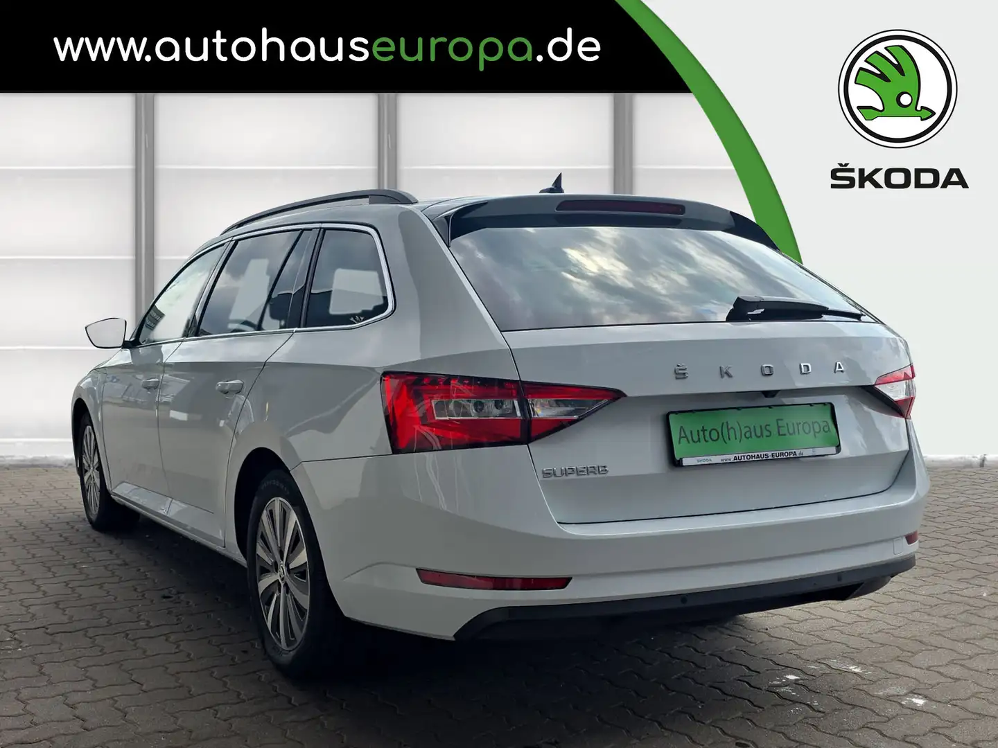 Skoda Superb Combi 2.0 TDI DSG Ambition ACC Virt.Cockpit Navi K Bianco - 2