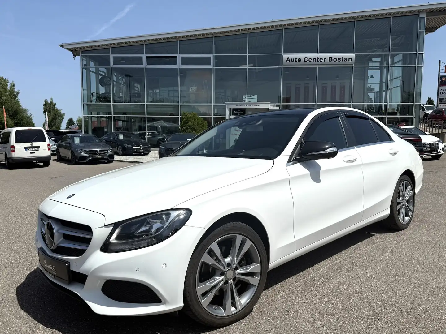 Mercedes-Benz C 220 d BLUE TEC/HEAD UP/ACC/KAMERA/NAVI/LEDER Alb - 2