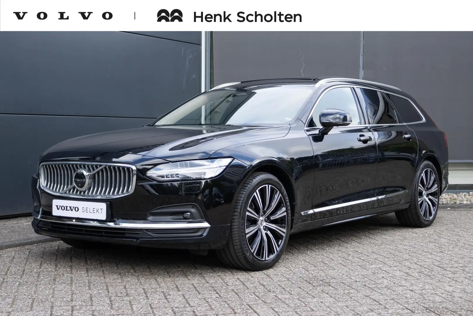 Volvo V90 B4 Plus Bright | Harman Kardon Premium Sound | 360 Zwart - 1
