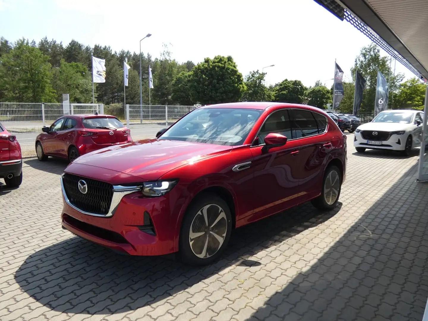 Mazda CX-60 e-SKYACTIV-D 254 TAKUMI DA-P CON-P PRE-COM-P Rojo - 2