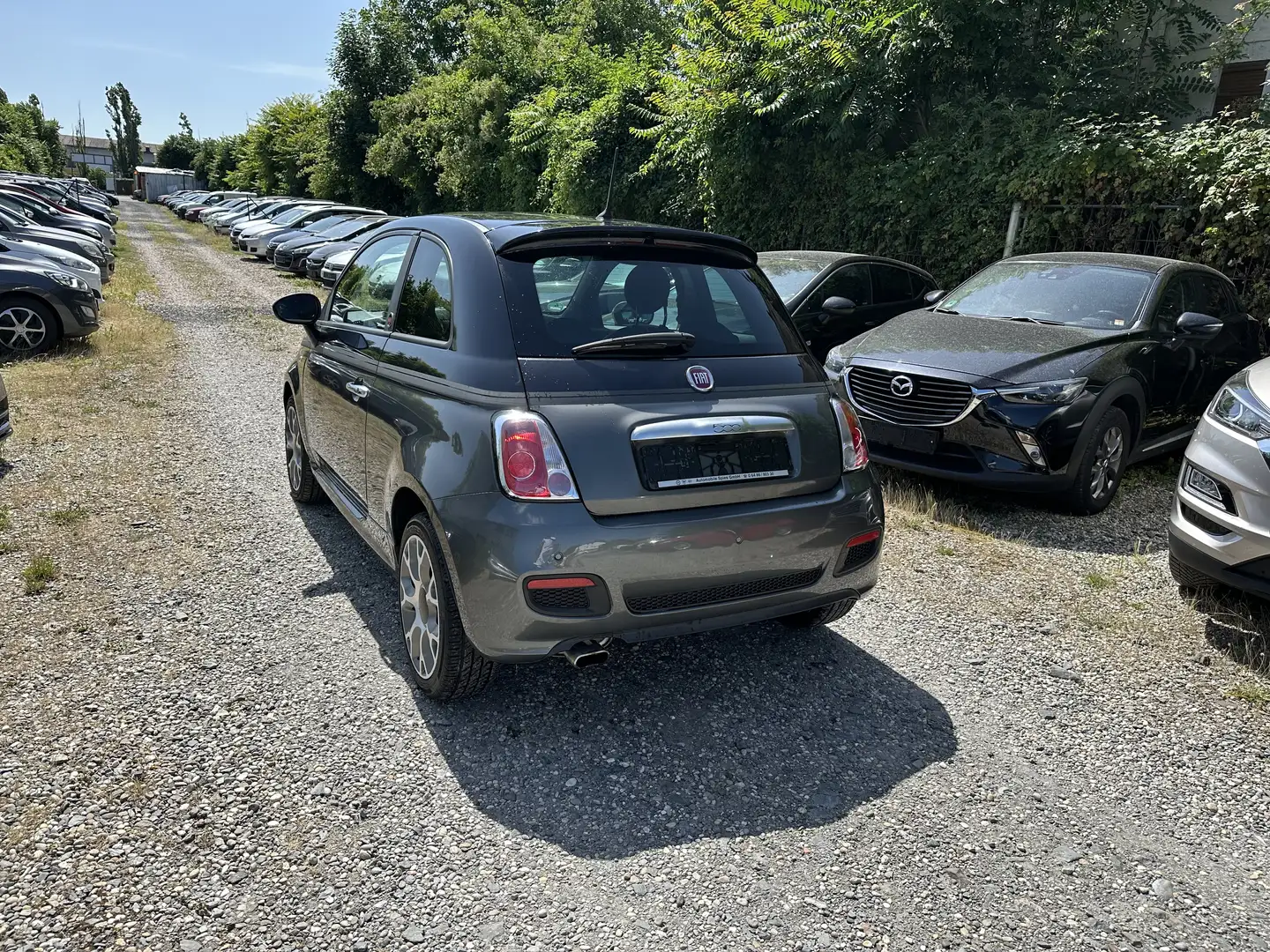 Fiat 500 S--GQ SonderModell Grau - 2