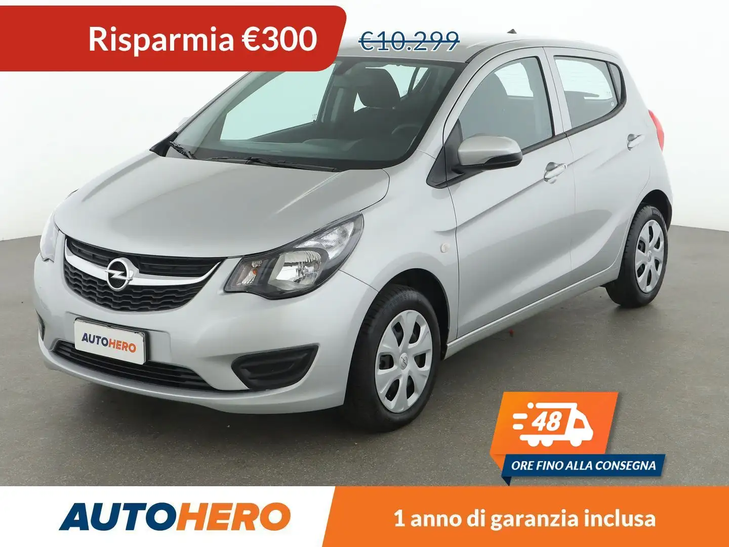 Opel Karl 1.0 Advance 75 CV Argento - 1