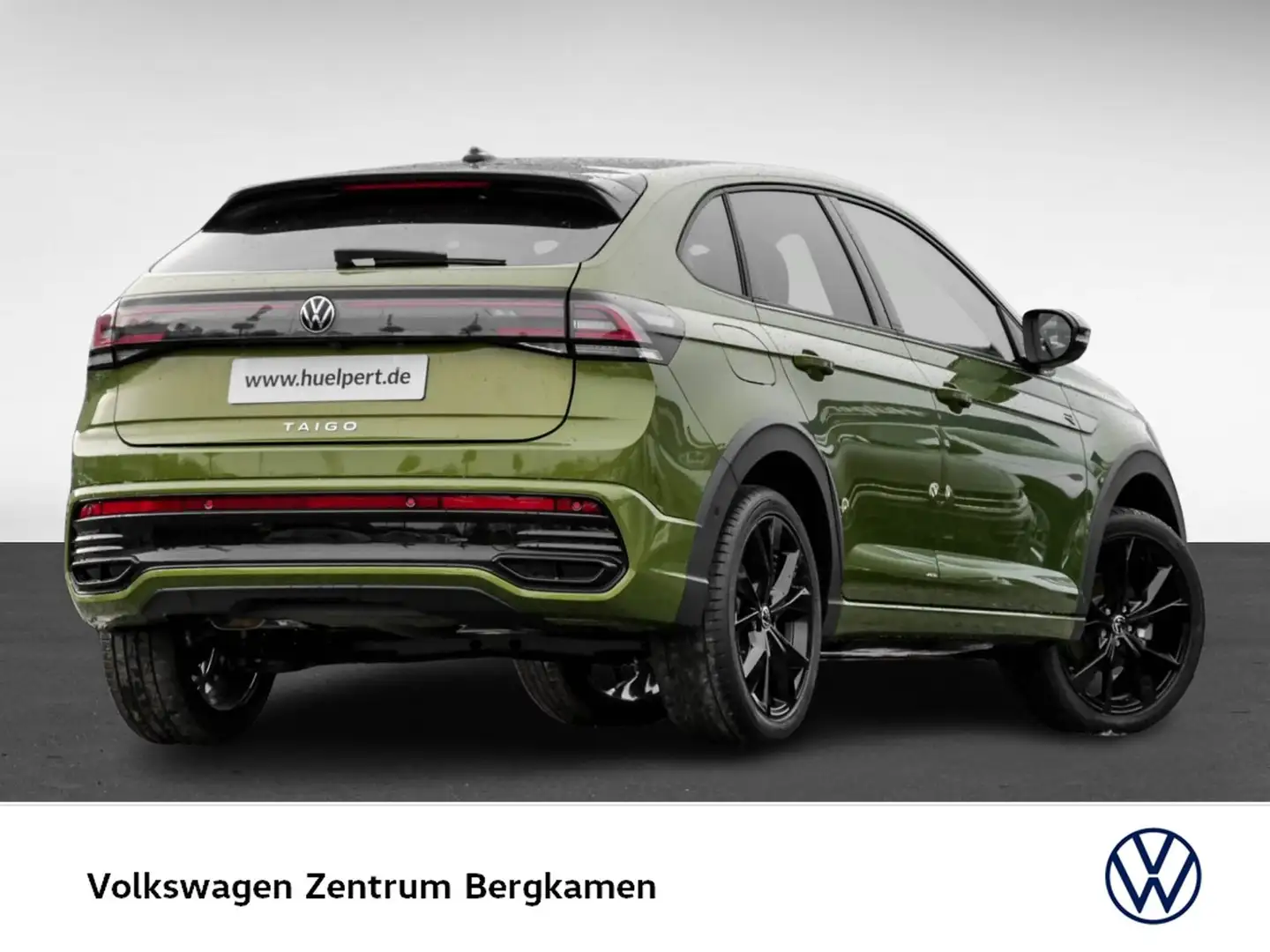 Volkswagen Taigo 1.5 R-LINE DSG BLACKSTYLE CAM AHK PANO Grün - 2