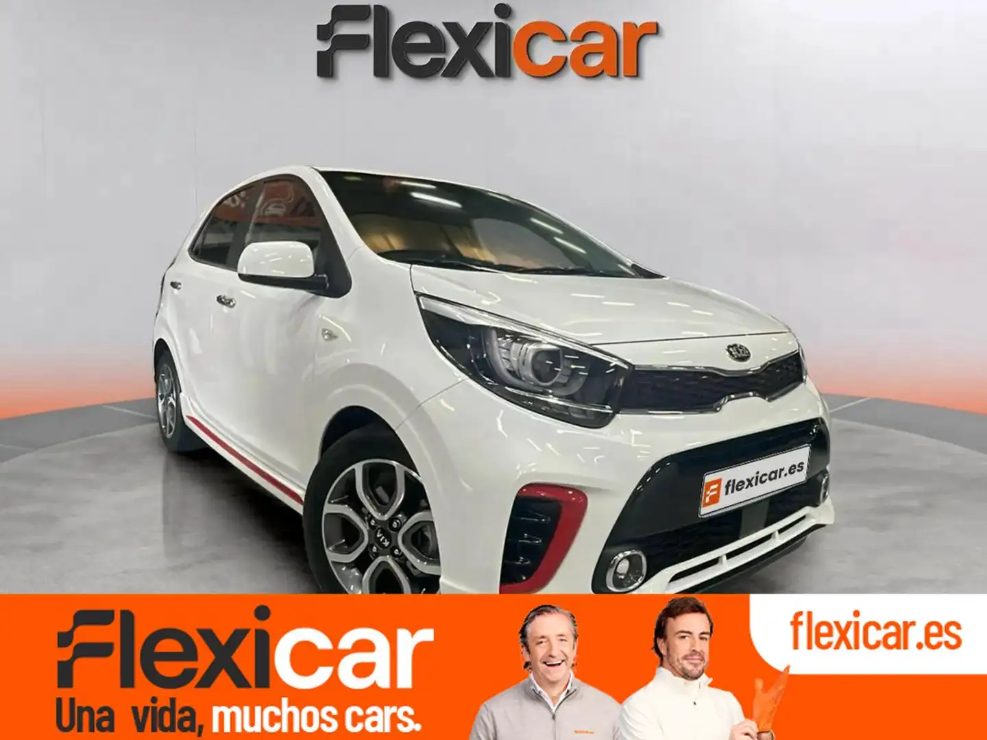 Kia Picanto 1.2 CVVT 62kW (84CV) GT Line Blanco - 1
