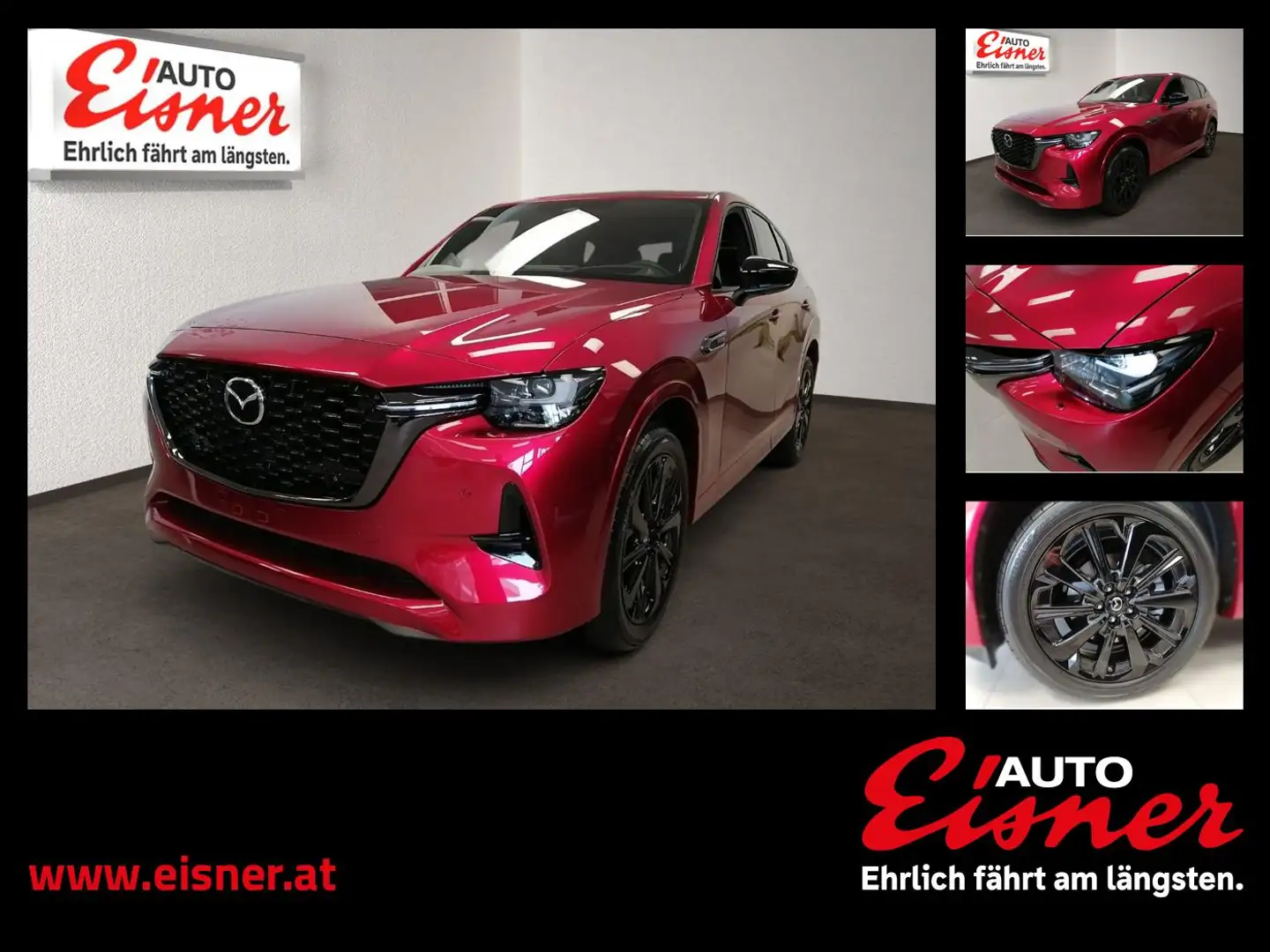 Mazda CX-60 2.5L PHEV HOMURA PLUS BIG DEAL Rot - 1