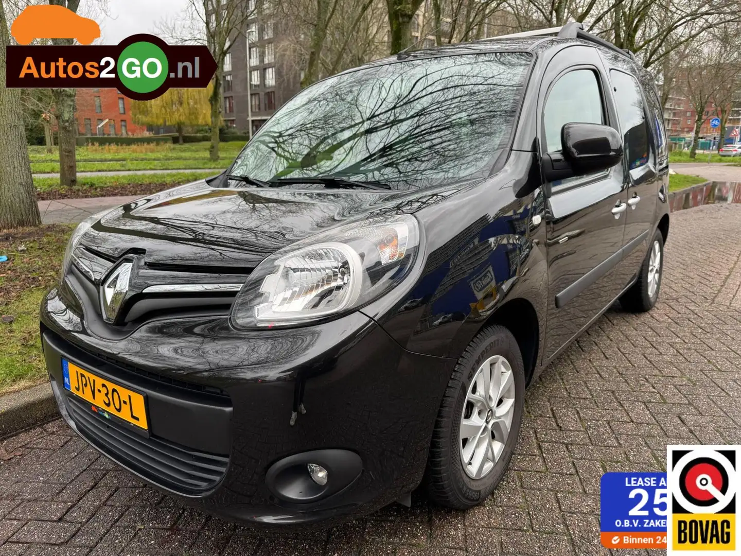 Renault Kangoo Family 1.2 TCe Limited I Navi I Parkeersensoren I Zwart - 1