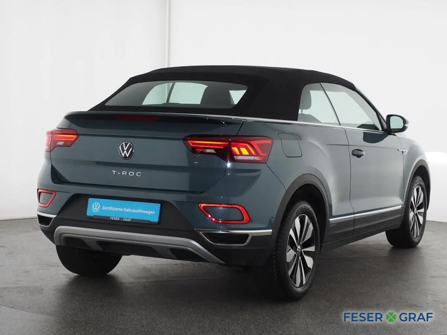 Volkswagen T-Roc Cabriolet 1.5 TSI MOVE DSG LED ACC Kamera Blau - 2