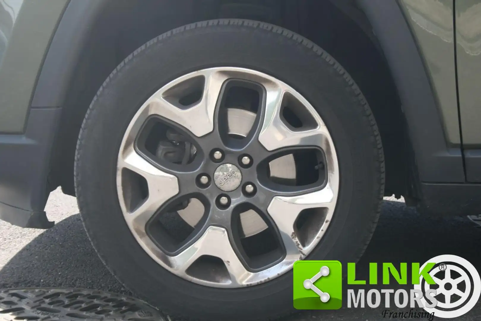 Jeep Compass 1.4 MultiAir 170 CV aut. 4WD Limited Groen - 2