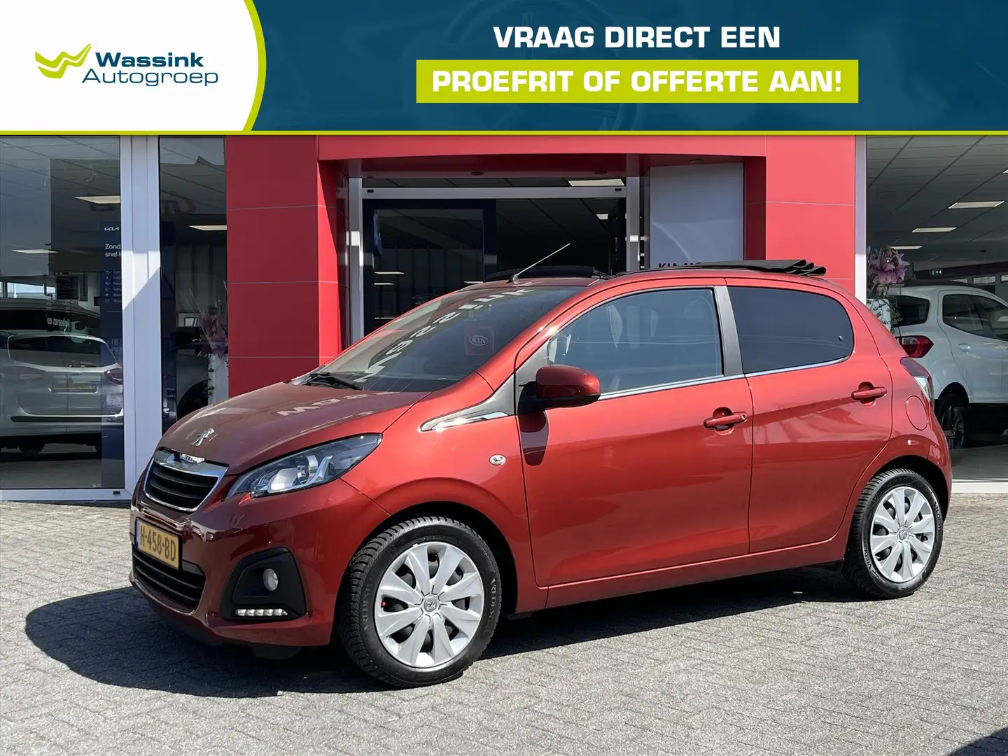 Peugeot 108 TOP! Cabriodak | Airconditioning I Centrale deurve Rouge - 1