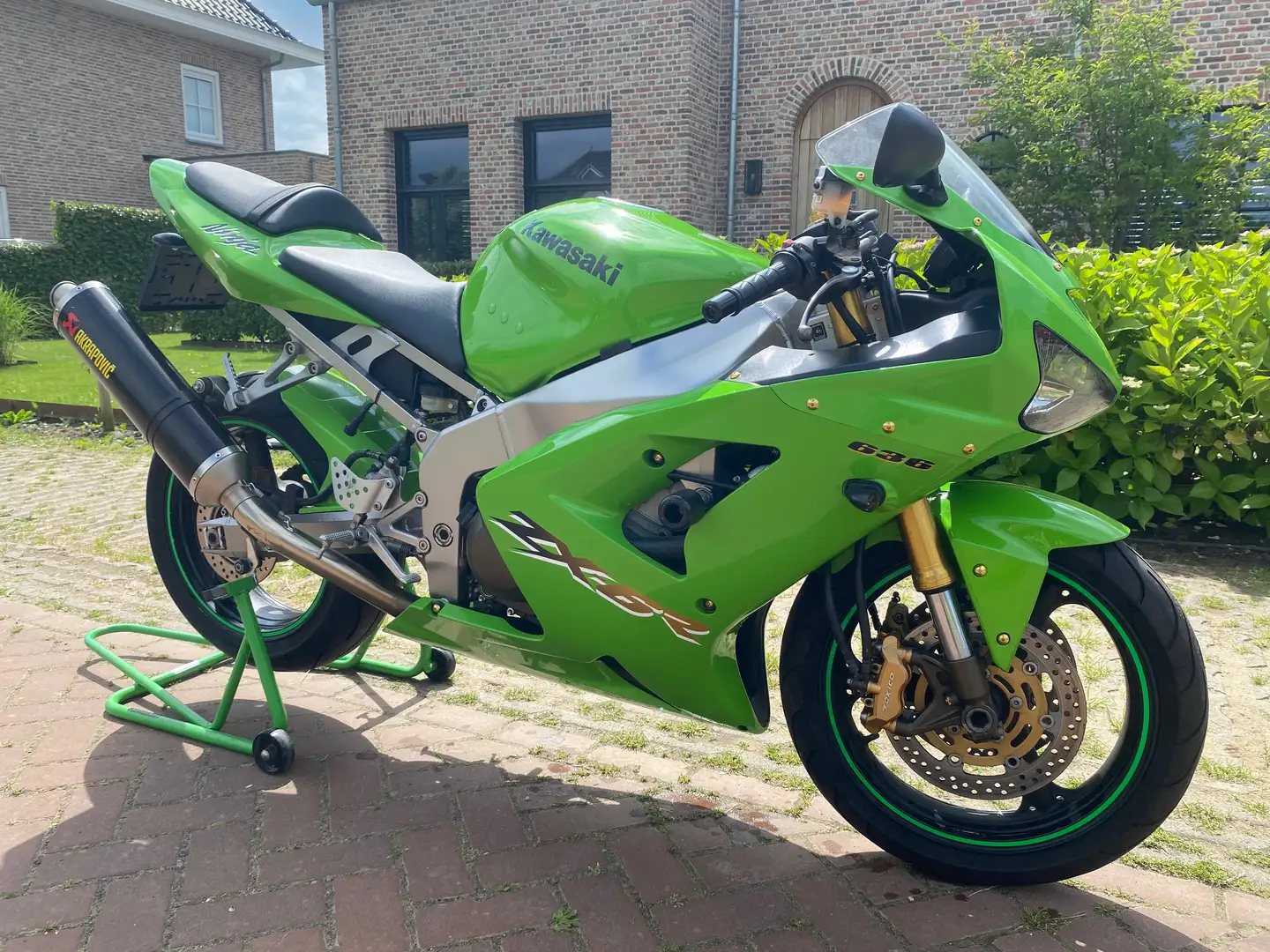 Kawasaki Ninja ZX-6R Ninja Vert - 1