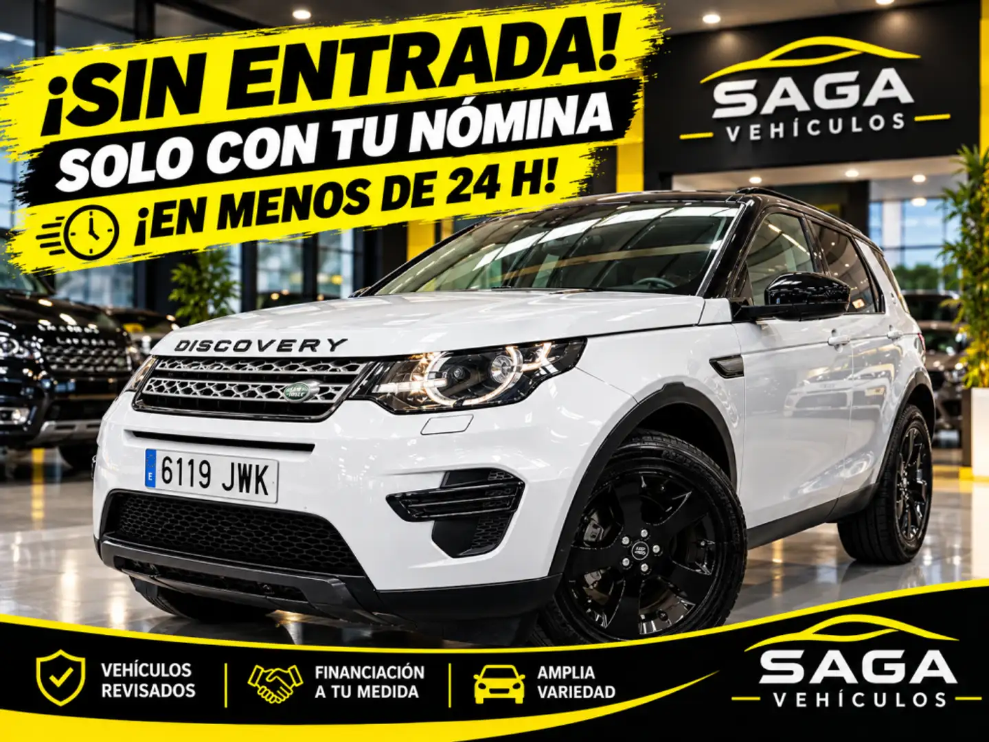 Land Rover Discovery Sport 2.0eD4 Pure 4x2 150 Plateado - 1