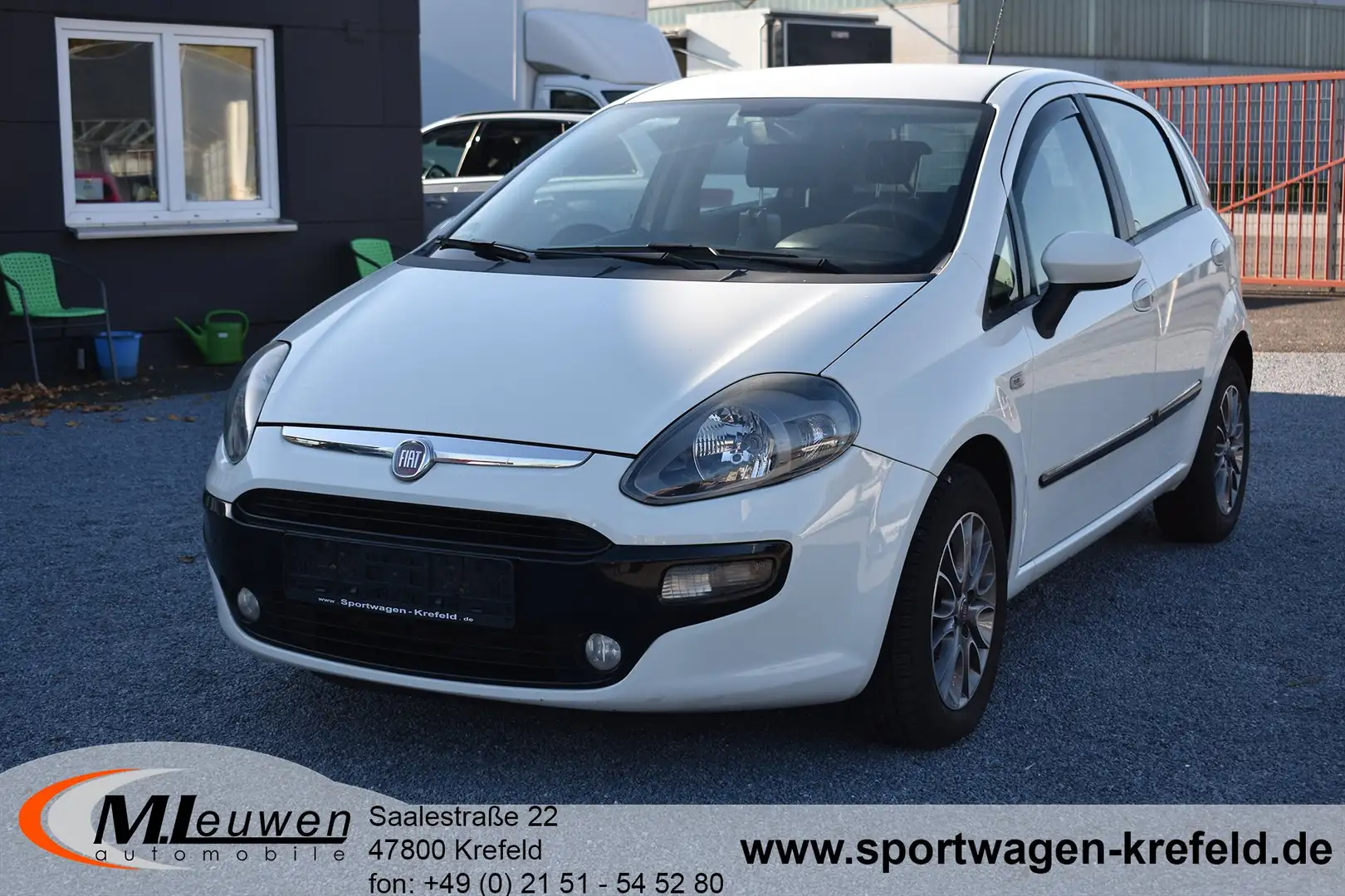 Fiat Punto MyLife *KLIMA*NAVI*ALU* Weiß - 2
