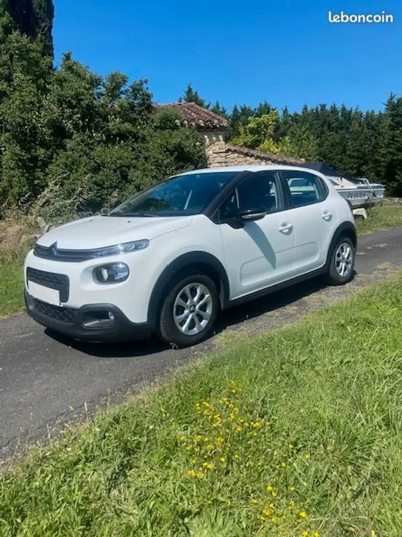 Citroen C3 v4 bhdi 75 feel Blanc - 1