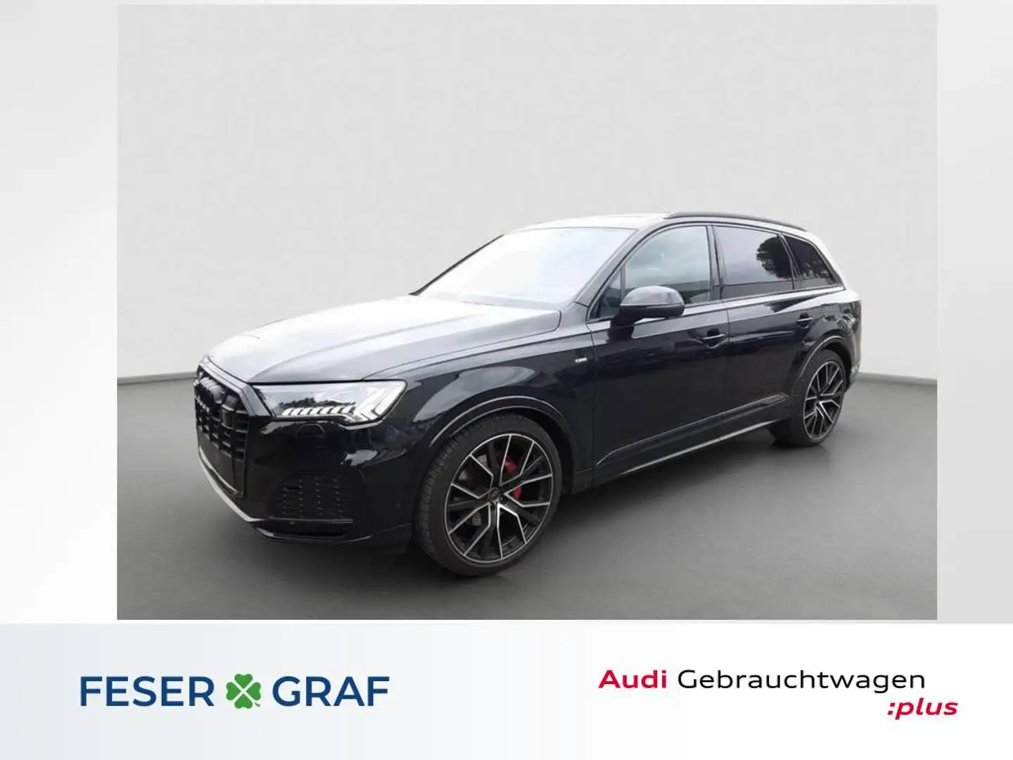 Audi Q7 50 TDI - S LINE - competition plus - PANORAMA Schwarz - 1