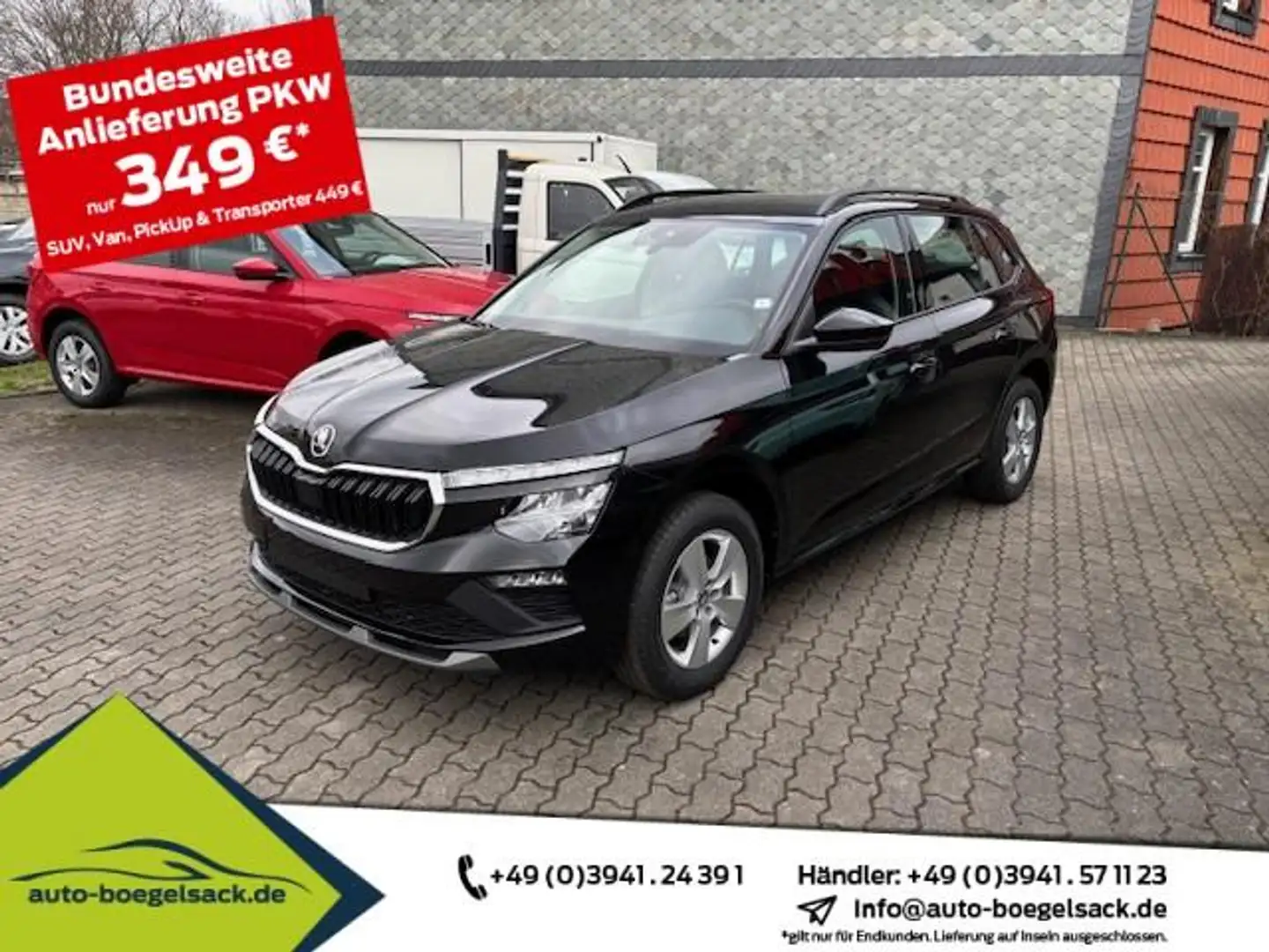Skoda Kamiq 1.5 TSI 130 JAHRE+KLIMA+ALU+KAMERA+PDC+DAB Schwarz - 1