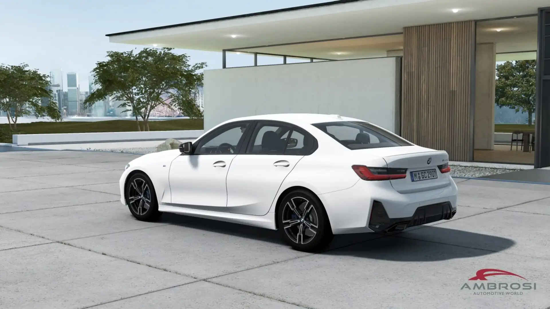 BMW 340 M340d 48V xDrive Bianco - 2