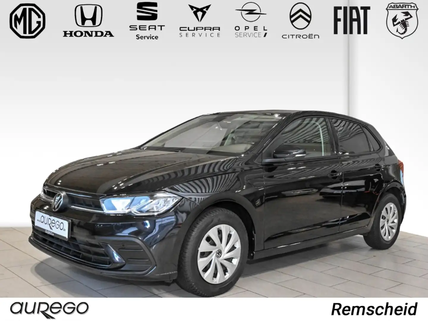 Volkswagen Polo Life+AUTOMATIK+NAVI+PDC+SHzg+LED+ALLWETTER+CARPL+ Noir - 1