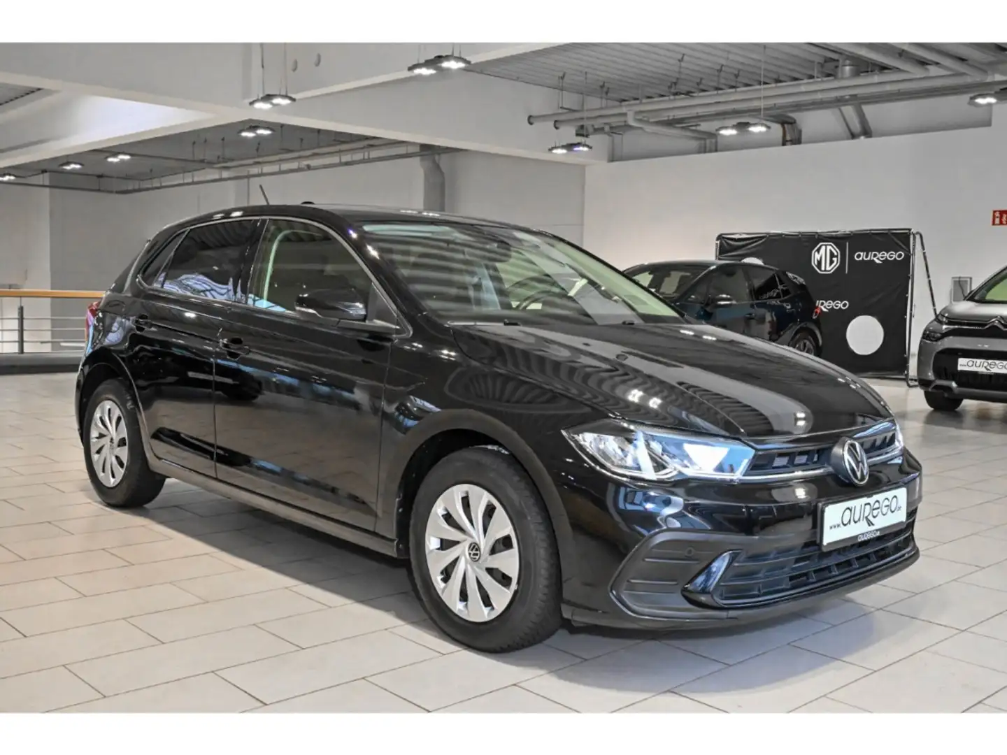 Volkswagen Polo Life+AUTOMATIK+NAVI+PDC+SHzg+LED+ALLWETTER+CARPL+ Noir - 2