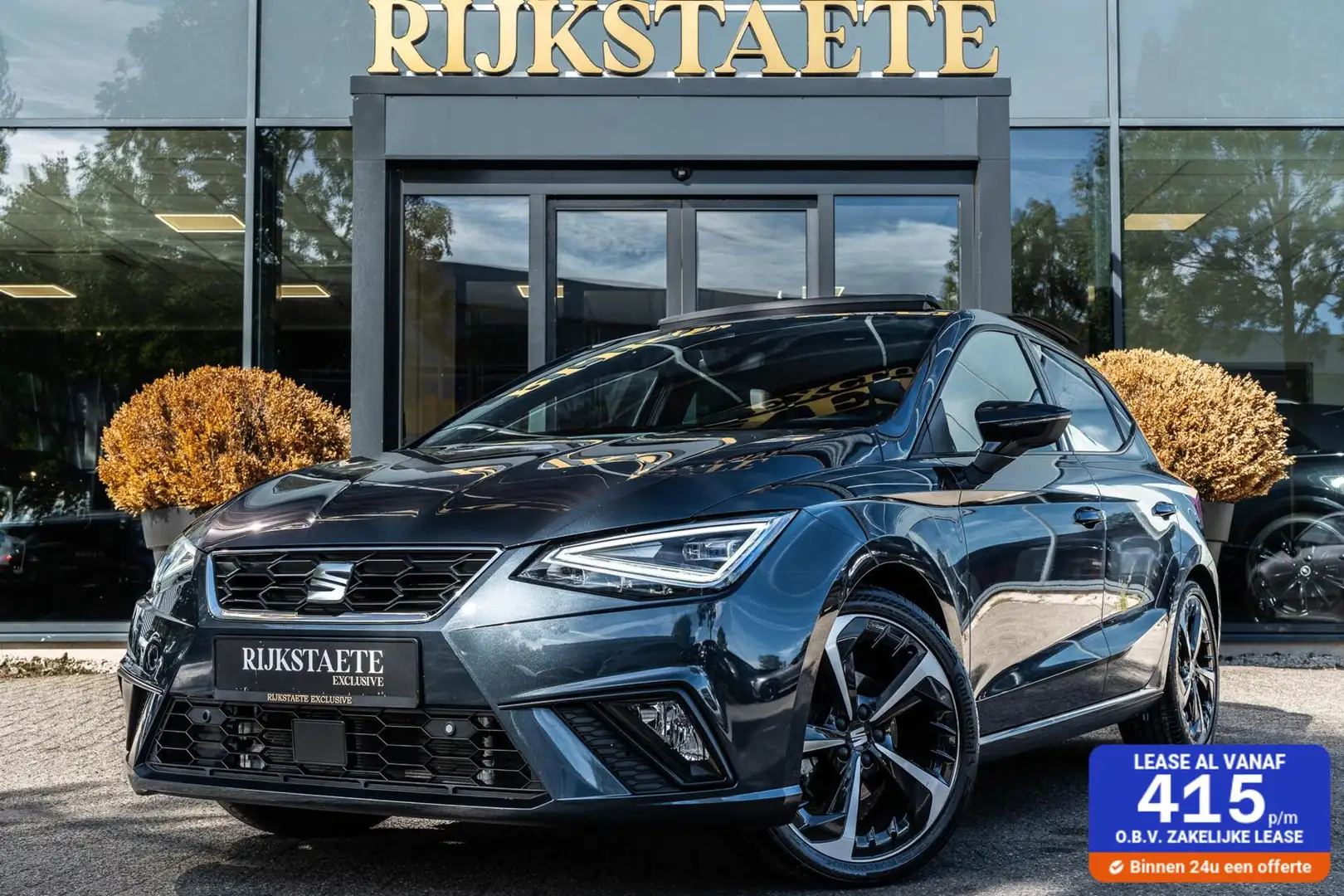 SEAT Ibiza 1.0 EcoTSI FR|PANO|ACC|18''|CAMERA|FR PAKKET Gris - 1