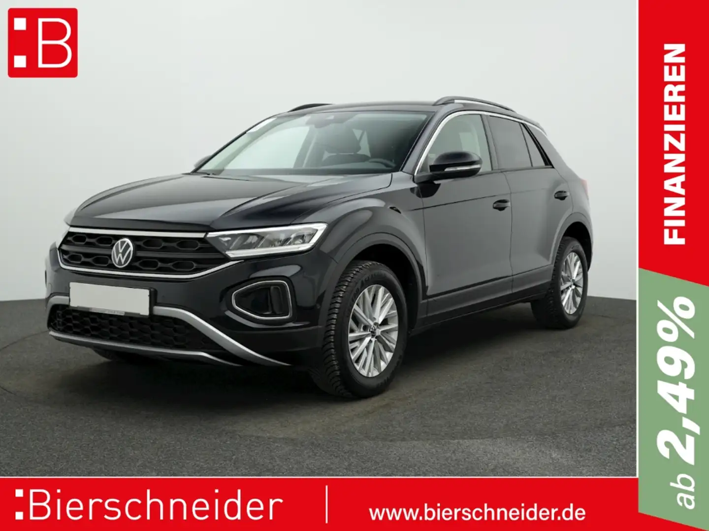 Volkswagen T-Roc 1.0 TSI Life NAVI DIGITAL PDC SITZH Schwarz - 1