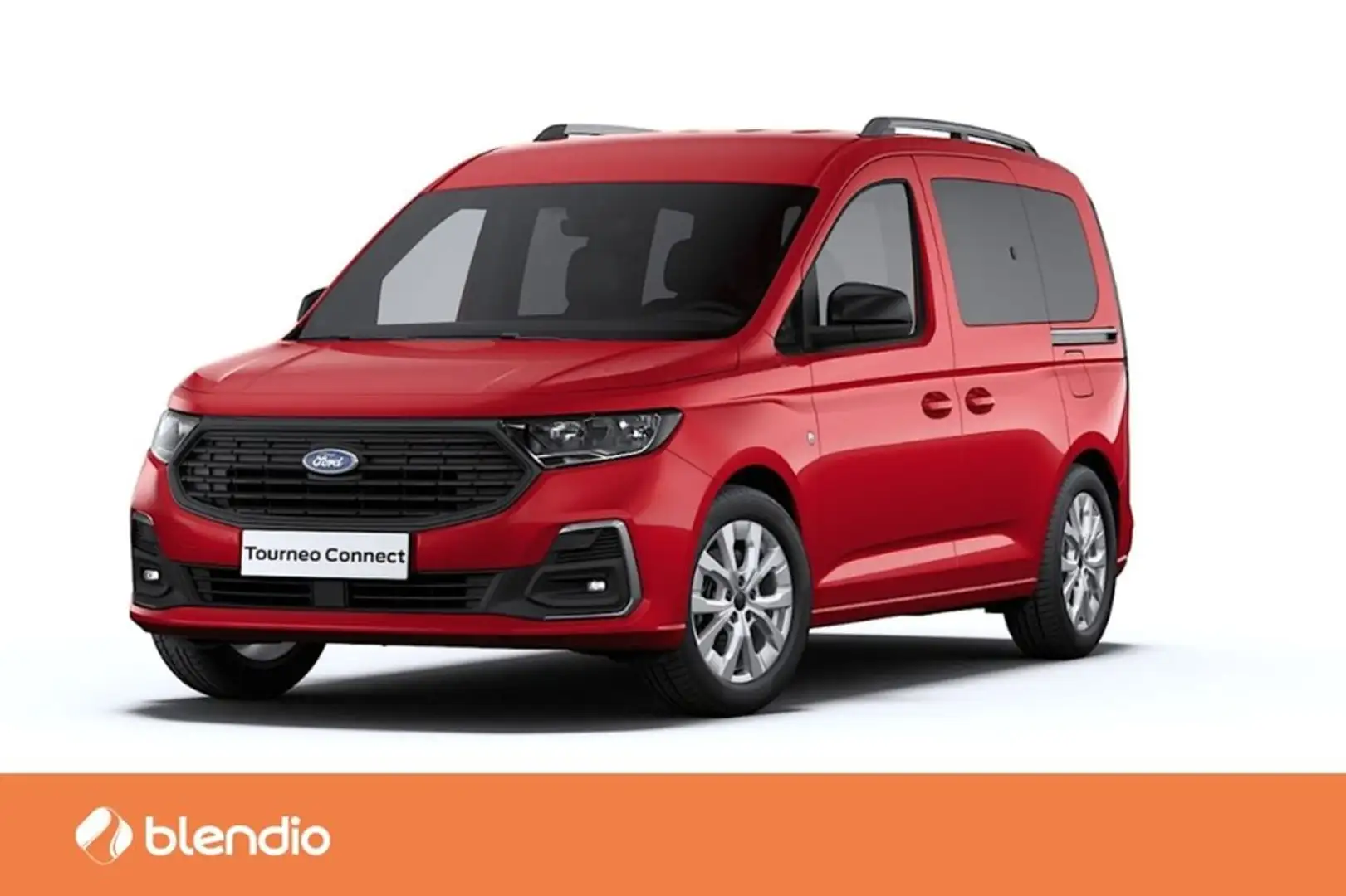 Ford Tourneo Connect 1.5 Ecoboost Titanium Auto Rojo - 1