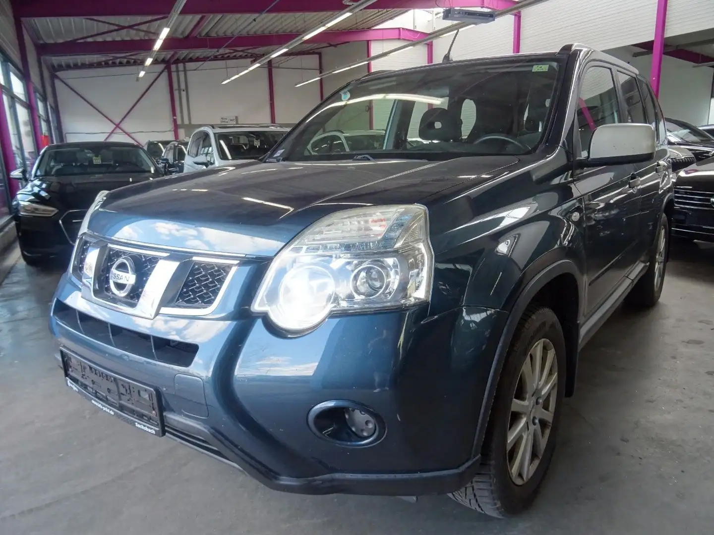 Nissan X-Trail XE 4X4*AHK*KLIMA*SERVICEHEFT*TÜV: 11/26* Blu/Azzurro - 1