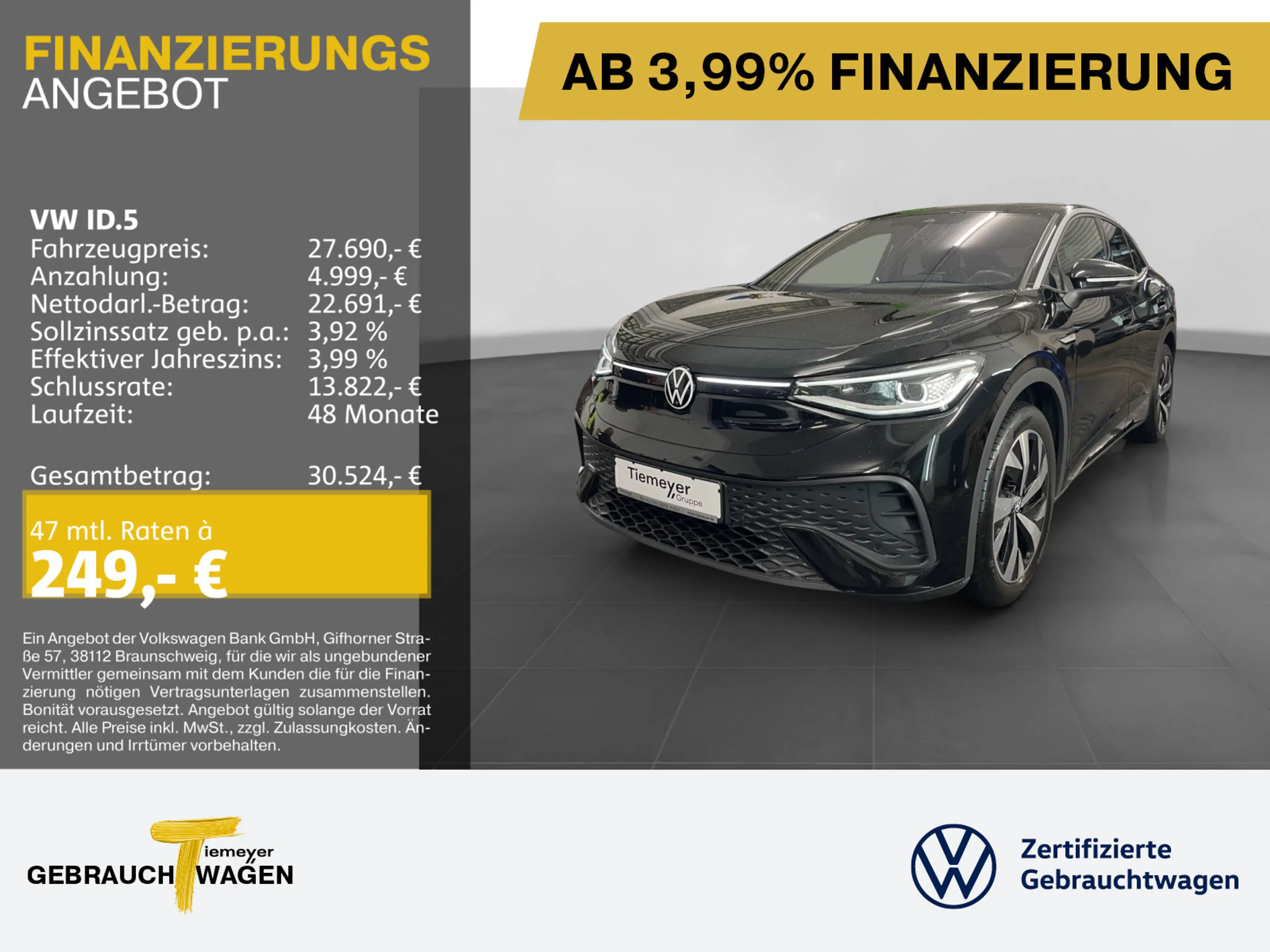Volkswagen ID.5 PRO LM20 AHK IQ.LIGHT 360° NAVI-PRO