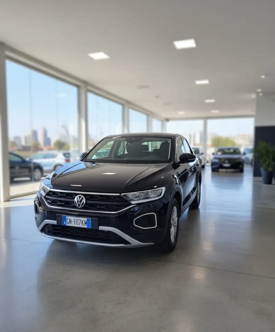 Volkswagen T-Roc 1.0 tsi Style 110cv km 61.000 GARANZIA 12 MESI Noir - 1