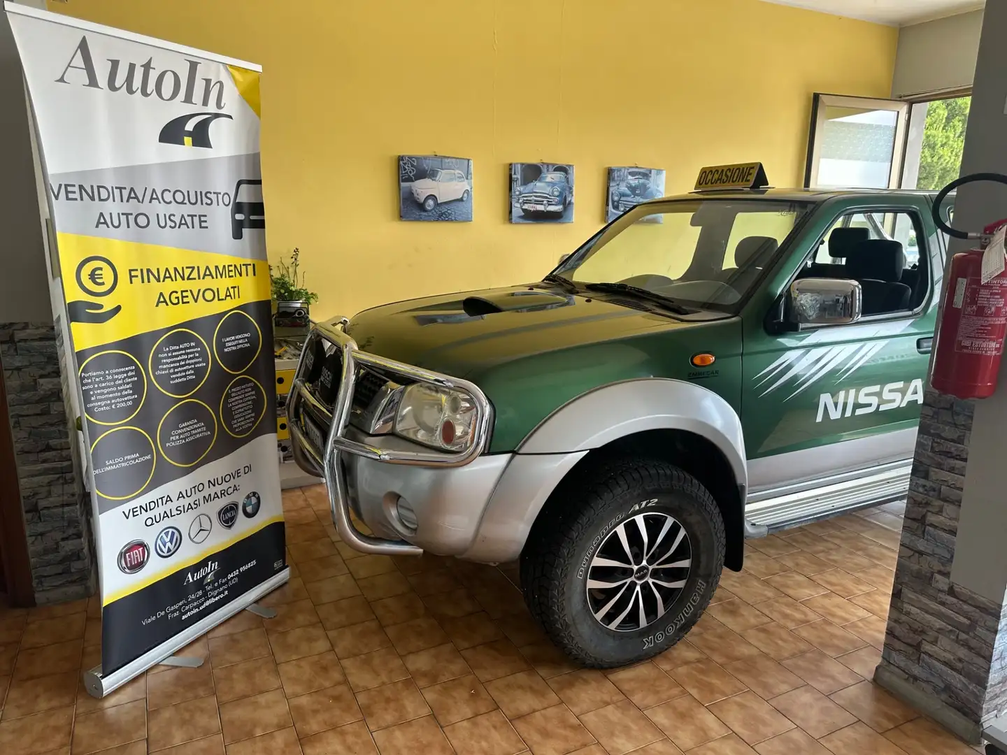 Nissan Navara Navarra double cab Verde - 1