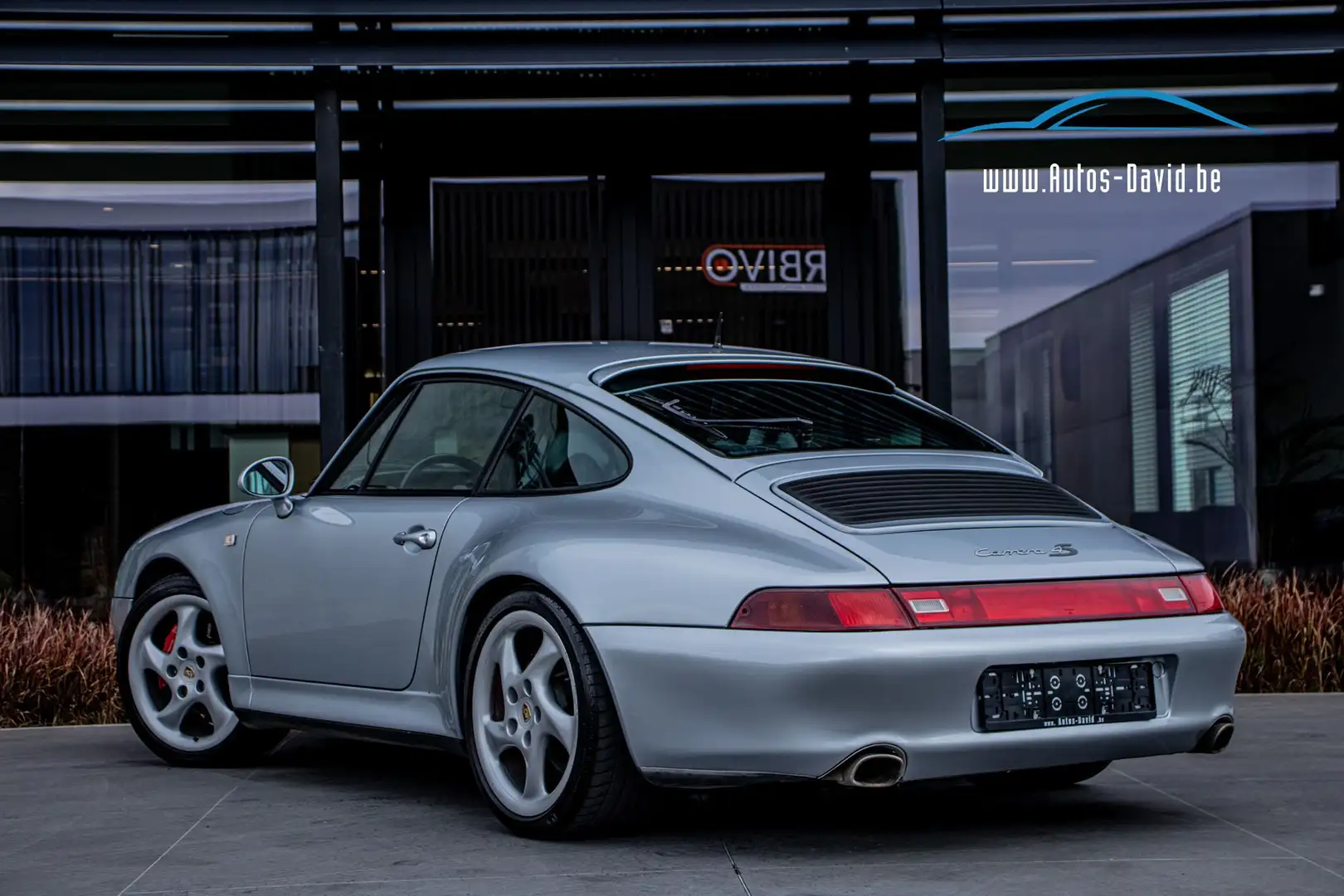 Porsche 993 911 Carrera 4S Argent - 2