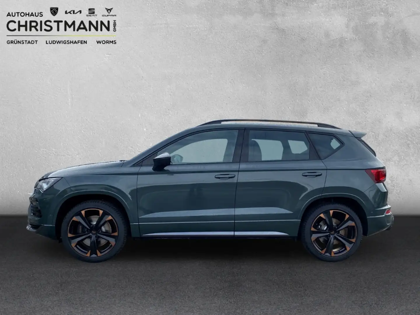 CUPRA Ateca VZ 4Drive 2.0 TSI*AHK*NAVI*PANO*CAM* NP: 60.850 € Grün - 2